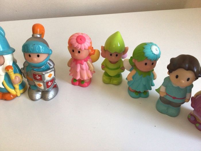 Bundle of Elc Early Learning Centre Happyland Mystical Figures Fairies & Knights