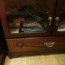 mahogany tv cabinet unit Image 6