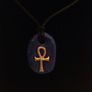 Egyptian Pyramid Stones Necklace Image 2