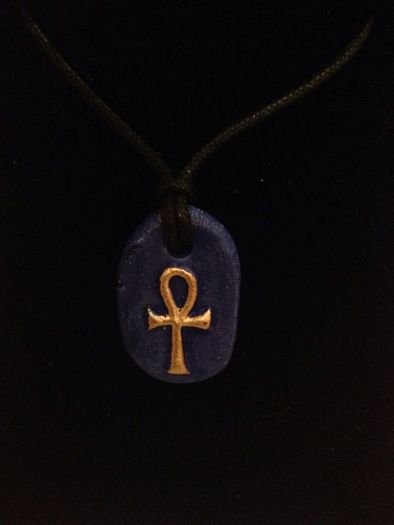 Egyptian Pyramid Stones Necklace