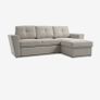 JYSK VEJLBY Sofa Bed Chaise Longue Image 4