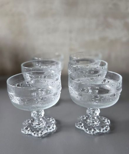 Vintage Glass Dessert Dishes