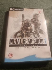 Metal Gear Solid 2 - Substance - PC DVD ROM - Good Condition