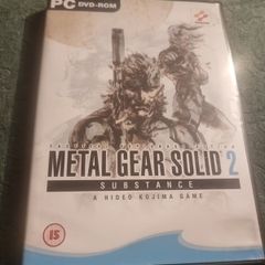 Metal Gear Solid 2 - Substance - PC DVD ROM - Good Condition