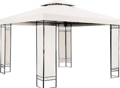 Luxury  Gazebo  3 x 3 m Metal Water-Repellent