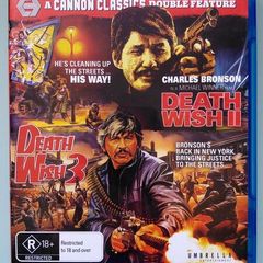 Death Wish II and 3 blu ray