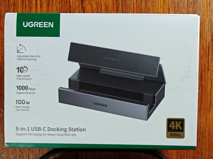Ugreen USB-C 9-1 4k dock (for console, handhelds, laptops)