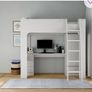 Kids bunk bed/ loft bed with wardrobe and desk Image 7