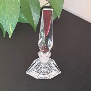 Vintage Czech Art Deco Style Perfume Bottle
