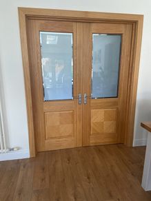 Doors (solid oak double)