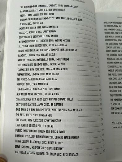 Great Gig Memories From Punks and Friends (McGuirk and Murphy) - Music History