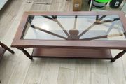 Mahogany coffee table