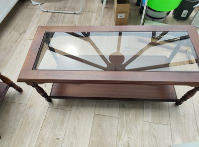 Mahogany coffee table