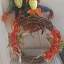 Halloween Wreath & Stick Witches. Image 5