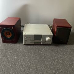 JVC EX-A1 Compact Component System with SP-EXA1 Wood Cone Speaker System