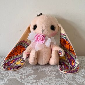 Handmade princess bunny rabbit