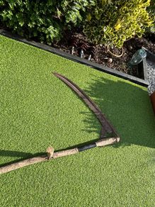 vintage scythe
