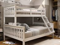 main image for ad Neptune Triple Bunkbed in White/Grey