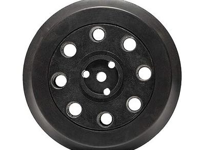 GLASS POLISH 12718 | Random Orbit Sander Backing Pad, Sanding Backer with Hook and Loop 125 mm