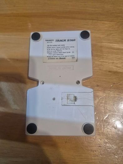 Tandy LCD Track Star - Konami 1983
