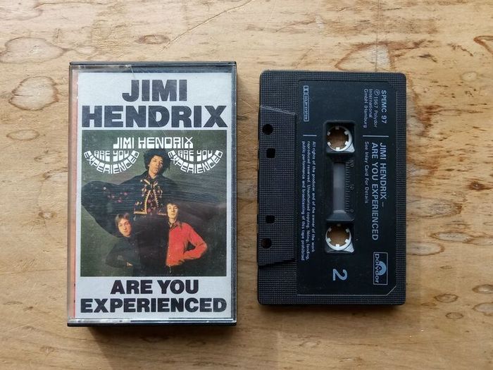 Jimi Hendrix "Are You Experienced" Cassette Tape