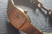 Lovely Vintage 1980's Ladie's Citizen Gold Plated Quartz Cocktail Japanese made Wristwatch