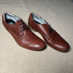 Brown dress shoes "ask the missus"