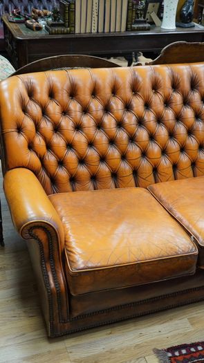 1977 Art Forma Cleveland Leather Three Seater