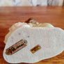 Vintage Italian Signed Ceramic Girl & Dog Figurine Image 3