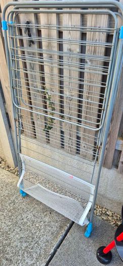 clothing drying rack. Kept in shed