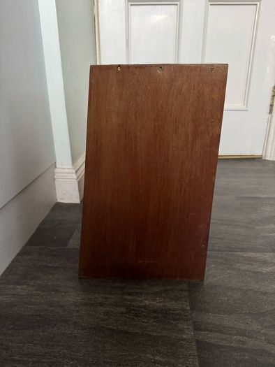Vintage Wooden Shop Countertop Display Case (Rear Sliding Door) - 40cm x 44cm