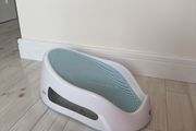 Angelcare Baby Bath Support White Blue