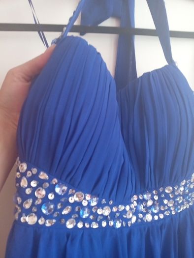 Navy blue debs/ ball gown dress