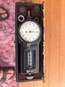 Vintage IVO "Probator" Mechanical Tachometer / RPM Counter - German Engineering