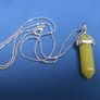 SALE!  Yellow-Green Short Pendant Necklace  - new Image 7
