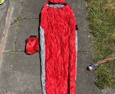 Sleeping bag Trek500 Decathlon Forclaz size M 170cm