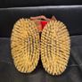 Vintage Gentlemens grooming brush set in original leather case Image 8