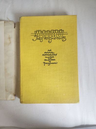 The Neighbourhood. An Animal Anthology. Compiled And Illustrated By Fougasse. Hardback With Dustjacket Second Edition.