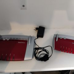 old router / modem and switch