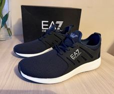 Emporio Armani EA7 Minimal Running U Trainers UK10