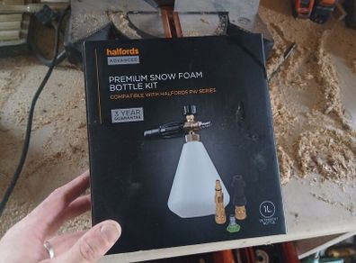 Halfords Advanced Premium Snow Foam Bottle Kit