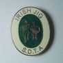 SDTA (Scottish Dance Teachers Alliance) - a pair of award badges for the Sailor's Hornpipe and Irish Jig genres of dance (c.1990's). Only 8 Euro the pair. Image 3