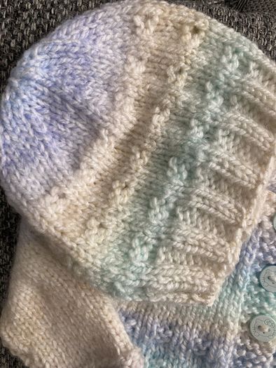 hand knit cardigan NB