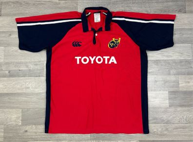 Vintage 2004 Canterbury Munster Rugby Jersey Shirt Mens XL
