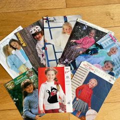 Knitting Patterns Bundle x 20 Children's Patterns