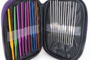 22pcs / set Knitting Tools Sweater Needles Stainless Steel Hand Sewing Set Color Sweater Knit Crochet