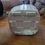 Ceramic Vintage Basket Planter with Handles Image 5