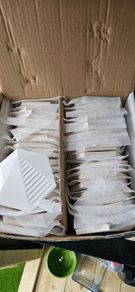 3D hexagonal shape tiles