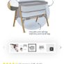 Baby Elegance bedside cot Image 4