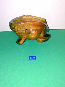 New Wooden Percussion Frog